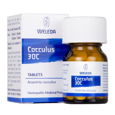 Weleda Cocculus 30C 125 tabs